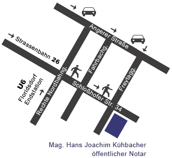 3 Gehminuten von der U6 Station Floridsdorf
